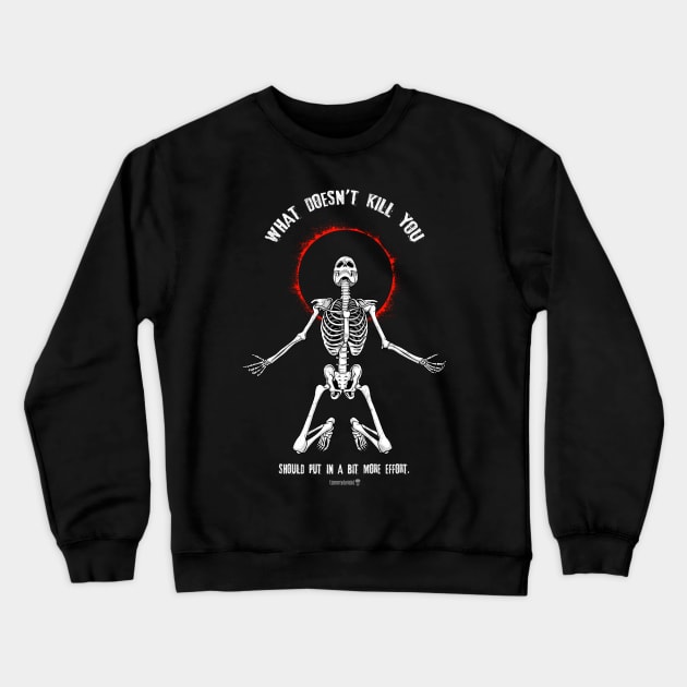 Don't Hold Back. Crewneck Sweatshirt by Tommy Devoid